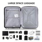 2 Piece Hardshell Suitcases Set 20 (Green / 2-Piece Set (20/28))
