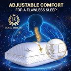 2 Pack King Memory Foam Pillow (King (Pack of 2))