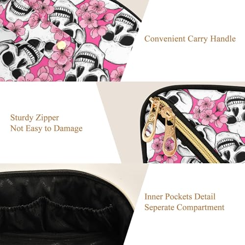 Makeup Organizer Bag (Skulls 084)