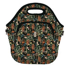 LunchTote Zippered Bag Insulated Neoprene Caddy (Forest Foliage / X-Large 6.5 Quart Lunch Tote)