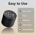 Portable Sound Machine Mini White Noise Machine - Image 6