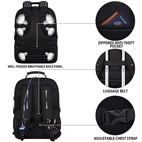 18.4 inch Gaming Laptop Backpacks (Grey)