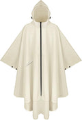 PTEROMY Hooded Rain Poncho for Adult by PTEROMY