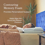 Cooling Gel Memory Foam Pillows for Sleeping (King / 2 Pack)