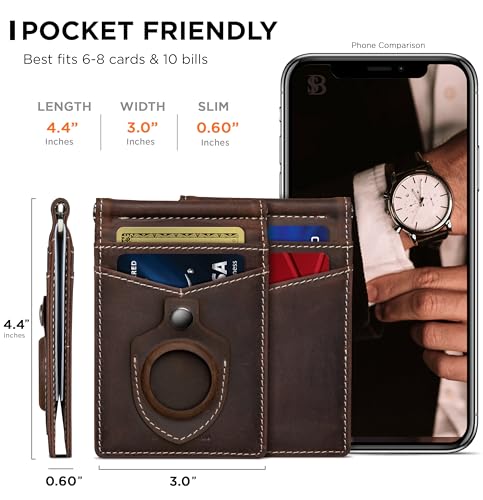 AirTag Wallet (Texas Brown Air)