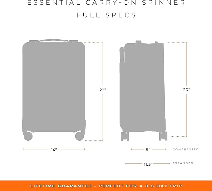 Briggs & Riley Essential 22" Carry On Expandable Spinner - Image 7