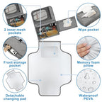 Portable Diaper Changing Pad (Grey-Style B)
