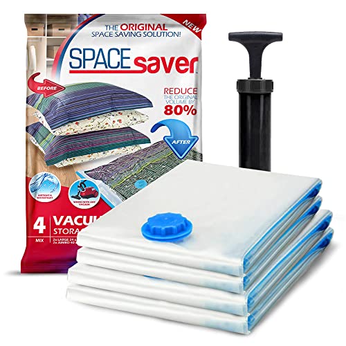 4 Pack Variety Vacuum Storage Bags for Comforters (Variety 4-Pack)