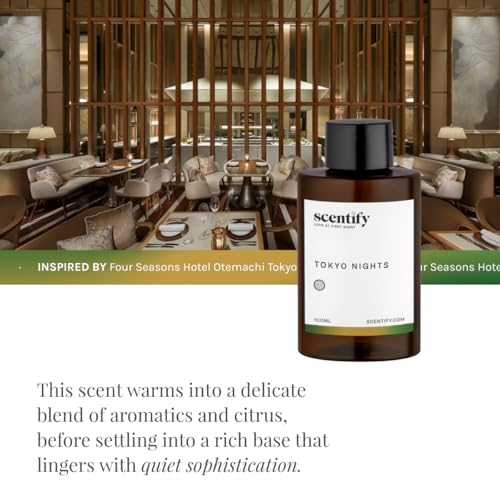 Tokyo Nights Aroma Oil Refill for Diffusers (3.38 Fl Oz (Pack of 1))