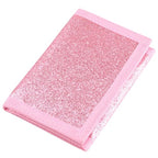 RFID Blocking Canvas Wallet for Men and Women (Rose Bling)