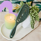 Detangling Hair Brush (Emerald Green / Regular)