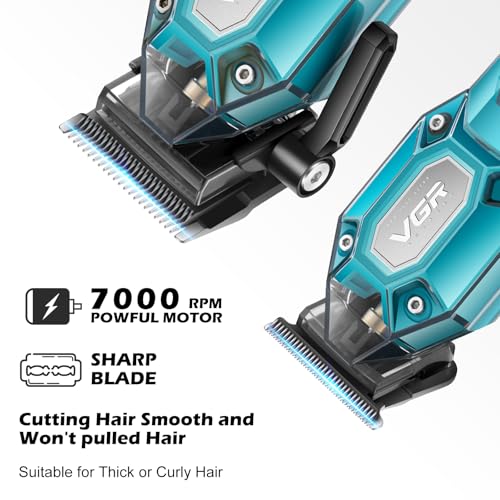Professional Hair Clippers for Men (Green)