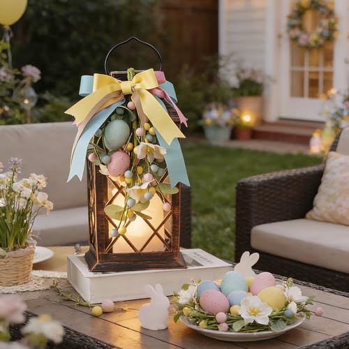 Easter Solar Lanterns Outdoor (Easter-1Pack)