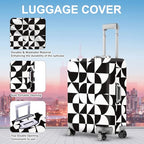 Geometric Minimalist Luggage Cover (#22 / M(fits 24-26Inch suitcase))