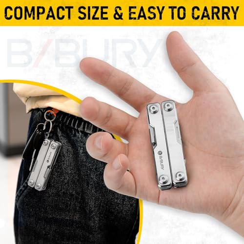 Mini Multitool BI2052A (Scissors / Silver)