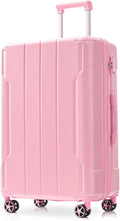 Merax 24 Inch Expandable Checked Luggage, Hardshell ABS Medium Suitcase by Merax