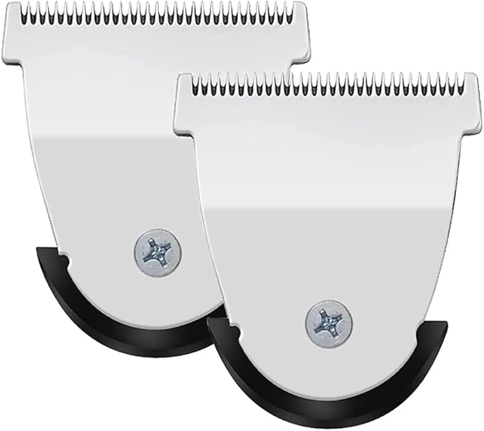 2 Pack Professional Detachable Hair Clipper Replacement Blades #2111 Blade Compatible with Wahl Mag Trimmers 8841/8143 /8700- Fits Professional Barbers and Stylists