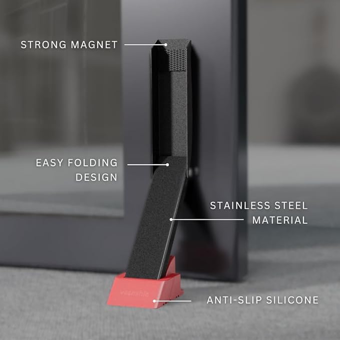 Door Stop, No Drill Door Stopper - Image 2