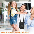Neck Wallet for Travel (Blue)