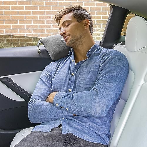 Premium Soft Lightweight Travel Blanket Pillow Airplane (L01-gray)