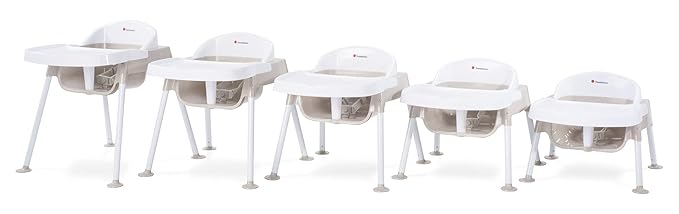 Foundations Secure Sitter 7" Feeding Chair, Stable “No Tip” Feet, 3-Point - Image 7