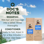 Men's Natural Shampoo and Conditioner Set
