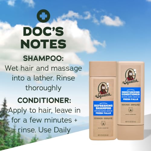 Men's Natural Shampoo and Conditioner Set