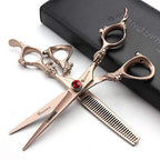 Professional Hair Scissors with Gift Scissors Bag (6-inch 2pc)