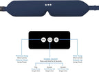 ALASKA BEAR Sleep Headphone Eye Mask w/Thin Speakers, Comfortable Flat Earphones - Image 4