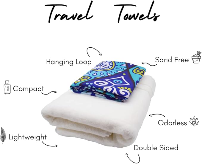 ECCOSOPHY Microfiber Beach Towel - Image 4