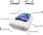 ECCOSOPHY Microfiber Beach Towel - Image 4