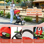 Ultra Compact Travel Stroller (Red Lion)