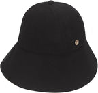Linen Victorian Bonnet Hat Sun Cap, Foldable Summer Visor | New Katy - Image 4