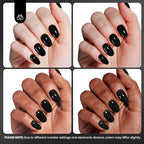 Beetles Black Gel Polish (G - Creme Black | Hema-Free Silent Charm)