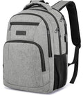 School Backpack for Teens Boys (Dh54-gray / 17.3 Inch)