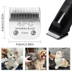 3 Pcs Size 7FC Detachable Dog Grooming Blades (7FC 93.2mm, 3Pcs)