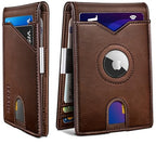 Airtag Wallet for Men (Brown134)