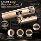 Dual Voltage Travel Hair Dryer (Rose Gold)