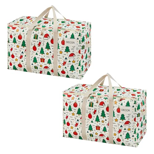 2 Pack Heavy Duty Moving Bags (2 Pack / Jingle Mix)