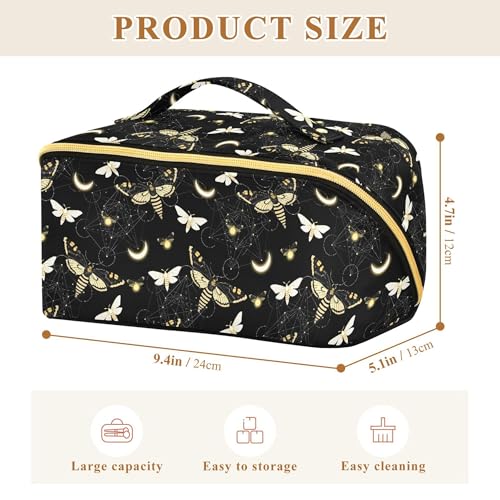 Makeup Organizer Bag (Skulls 195)