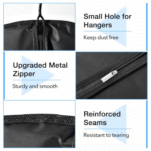 Dress Bags for Gowns (65''- 3 Pack)