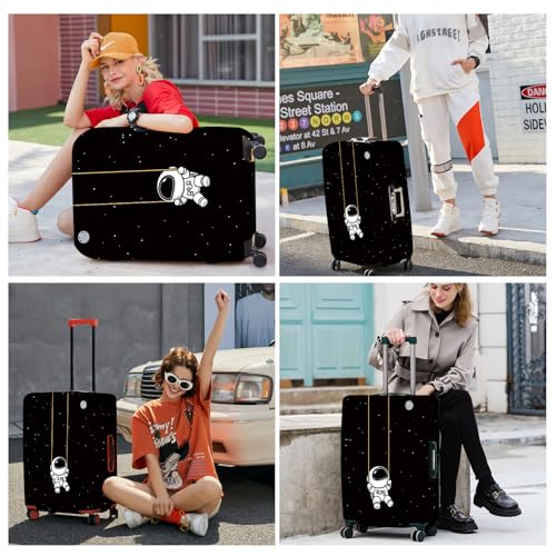 Astronaut Luggage Cover (#138 / L(fits 28-30Inch suitcase))