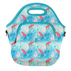 LunchTote Zippered Bag Insulated Neoprene Caddy (Treasures Untold / X-Large 6.5 Quart Lunch Tote)