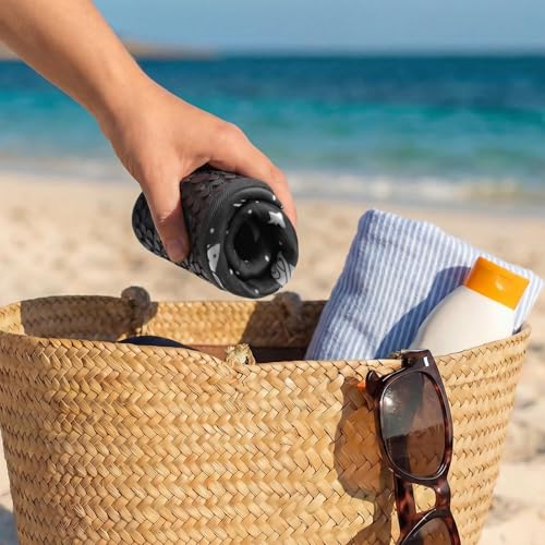 Water Shoes for Women Men Quick (8.5-9.5 Women/7.5-8.5 Men / Planet Alien Black)