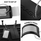 Luggage Tags TUFFTAAG (Black / 2 Pack)
