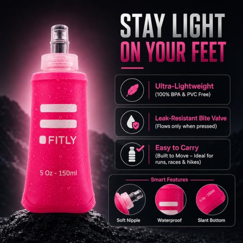 Soft Flask 5 oz (Pink / 5 Ounces)
