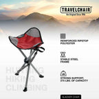 Slacker Tripod Chair for Camping (Black / Original Slacker)
