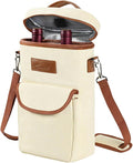 Tirrinia 2 Bottle Wine Gift Tote Carrier by Tirrinia