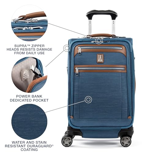 Platinum Elite Softside Spinner Set (2-Piece Set (21/25) / Coastal Blue)