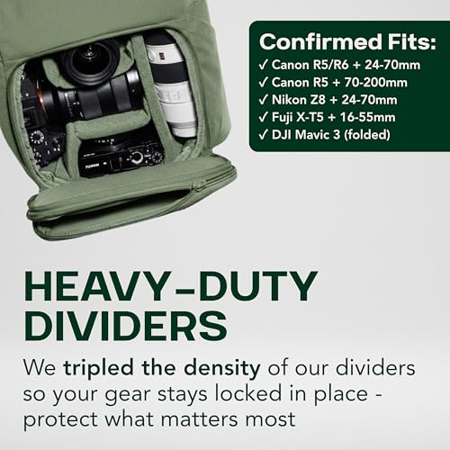 Jumper Compact Camera Backpack 2026 Edition (Pine Green / 18L)